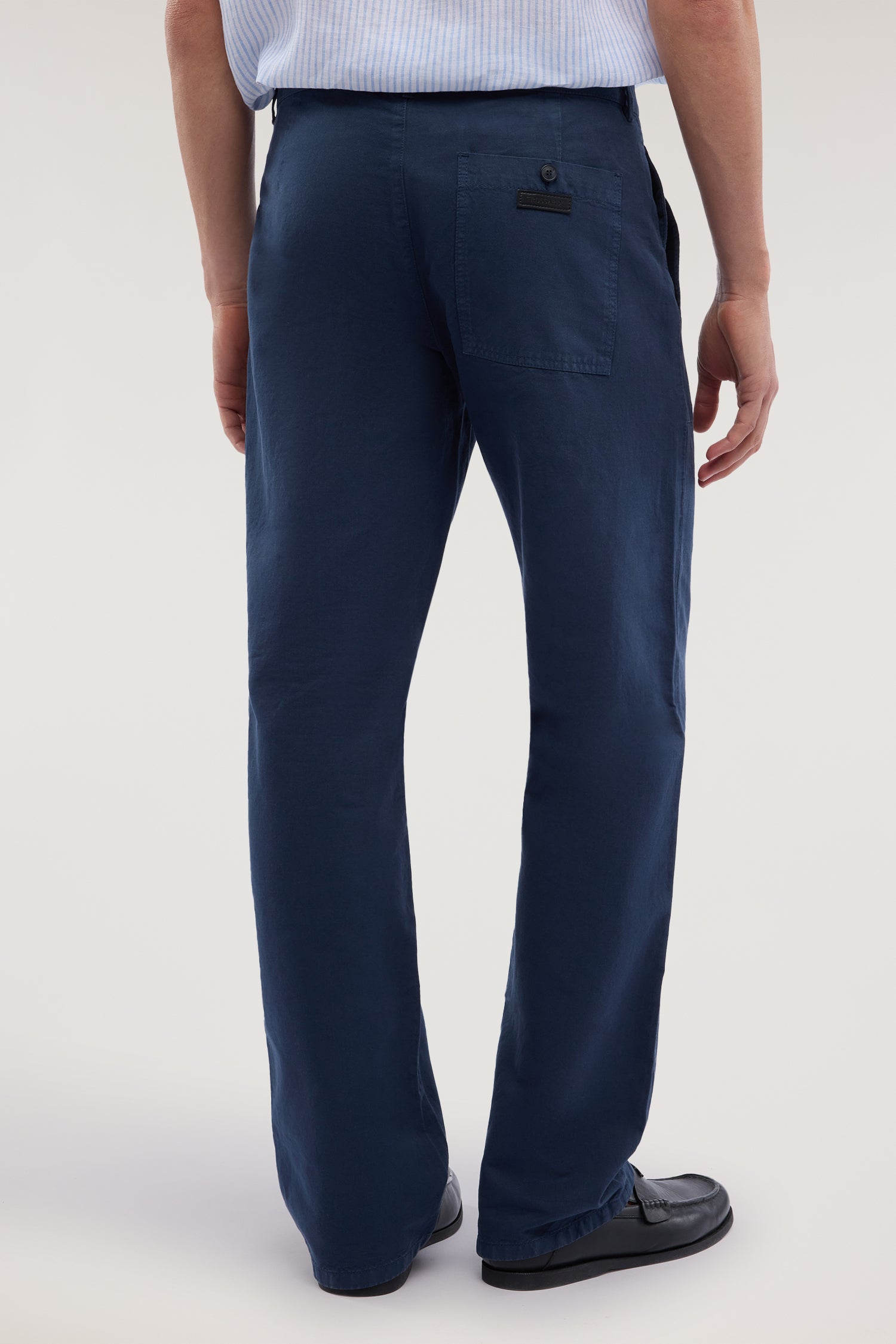Pantaloni fatigue in misto lino 2|0cc176ac217b98b385ac91e9e66f75a549f7c63d5b0403bf02ce911831650f3e