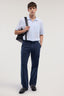 Pantaloni fatigue in misto lino 4