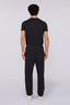 Pantaloni jogger in felpa garzata con stampa 3