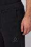 Pantaloni jogger in felpa garzata con stampa 3