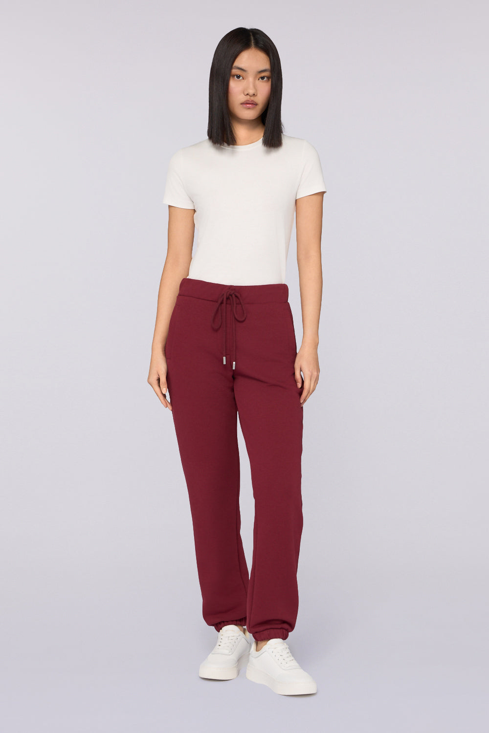 Pantaloni jogging in jersey fluido 1|ce6d0be5644948e4e6fa0ced891da1516e6a2092ba4d5f18f0769c122ea1b860