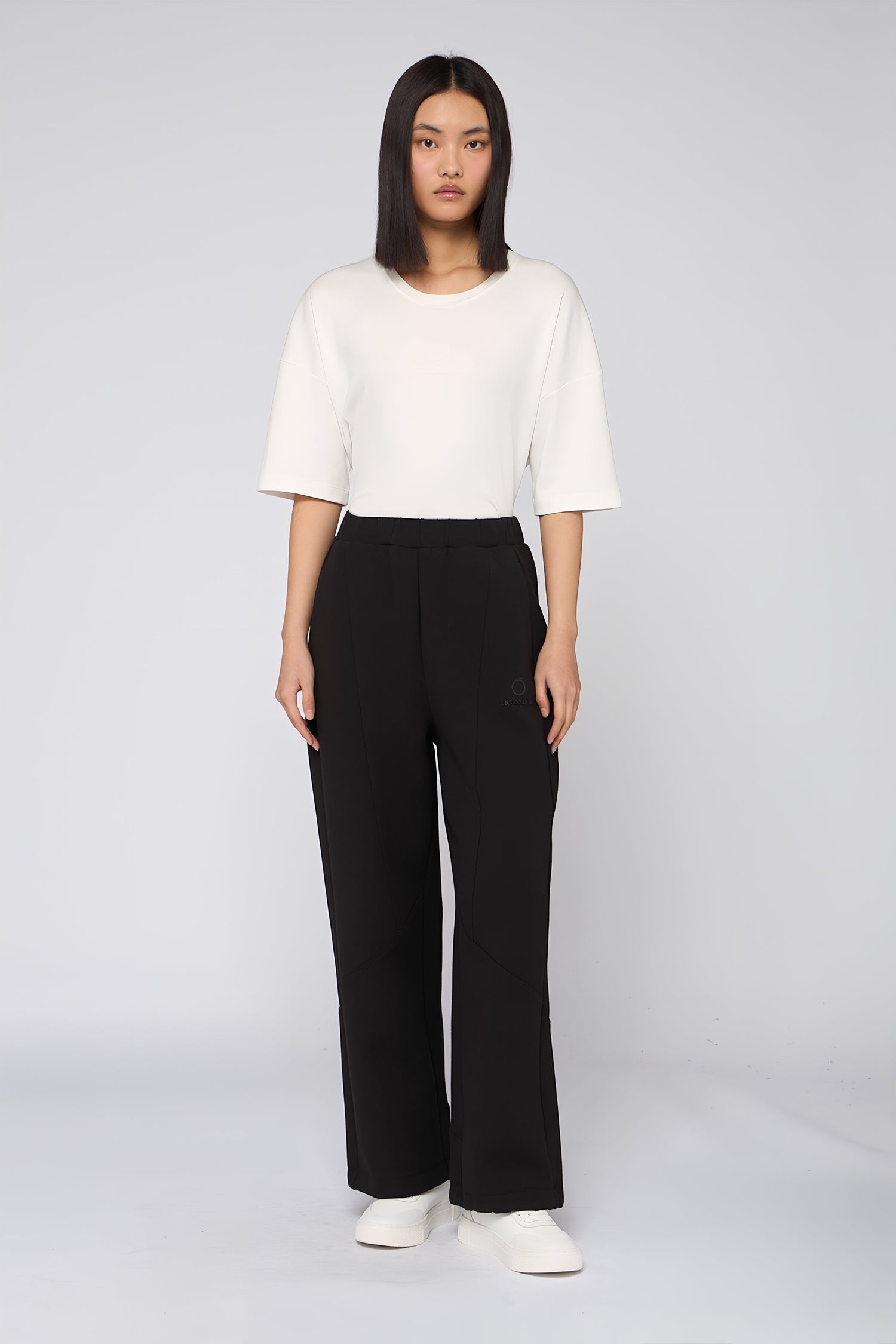 Pantaloni da jogging in jersey effetto scuba 1|5b3e82981bc139d53a41ecd985be56c454e3fd6307a3fa91c97ce866923f4d18