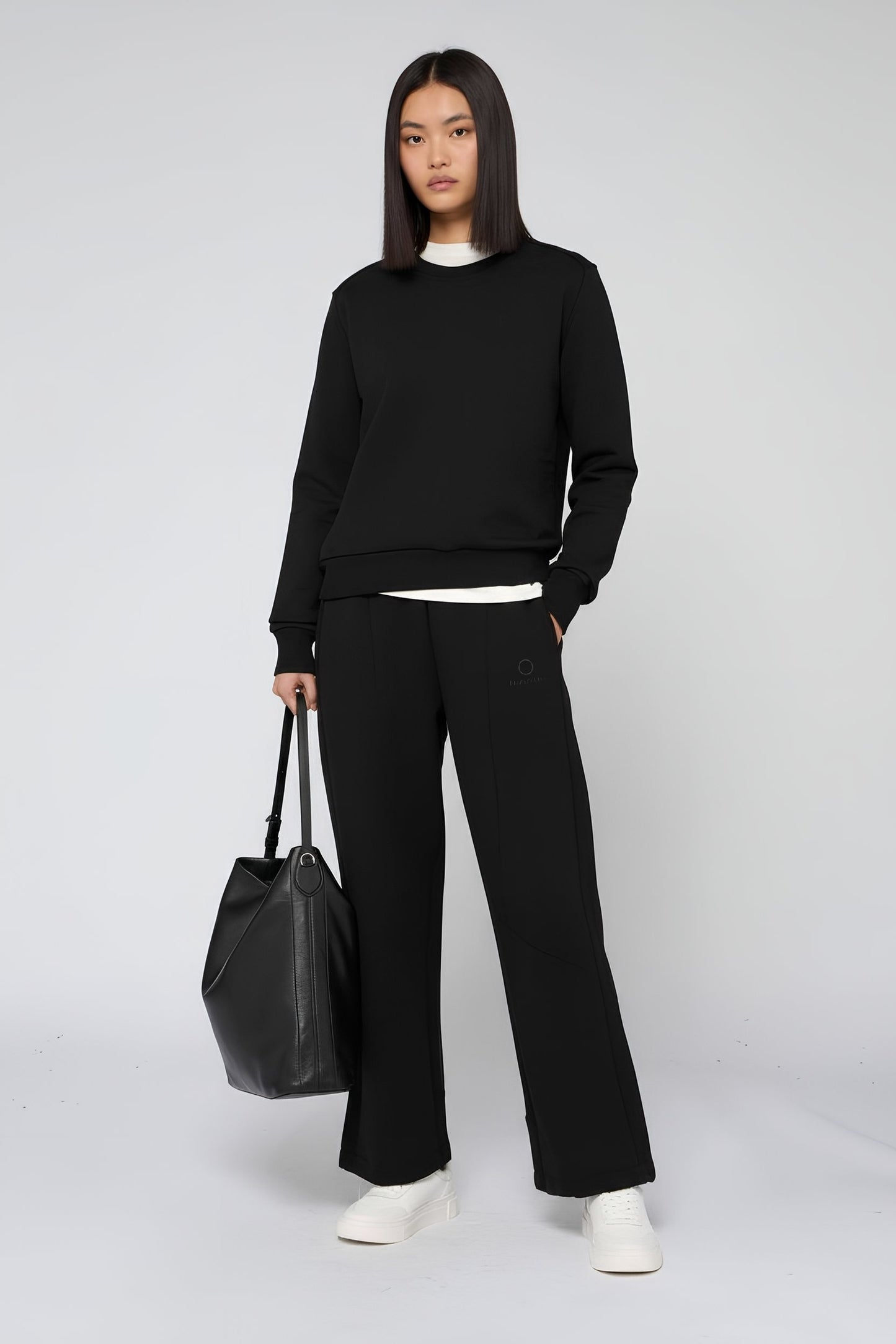 Pantaloni da jogging in jersey effetto scuba 5|c36ecd5996d158e6699a8e454031e5853f61a635ad4c84968f8a9118e2934579