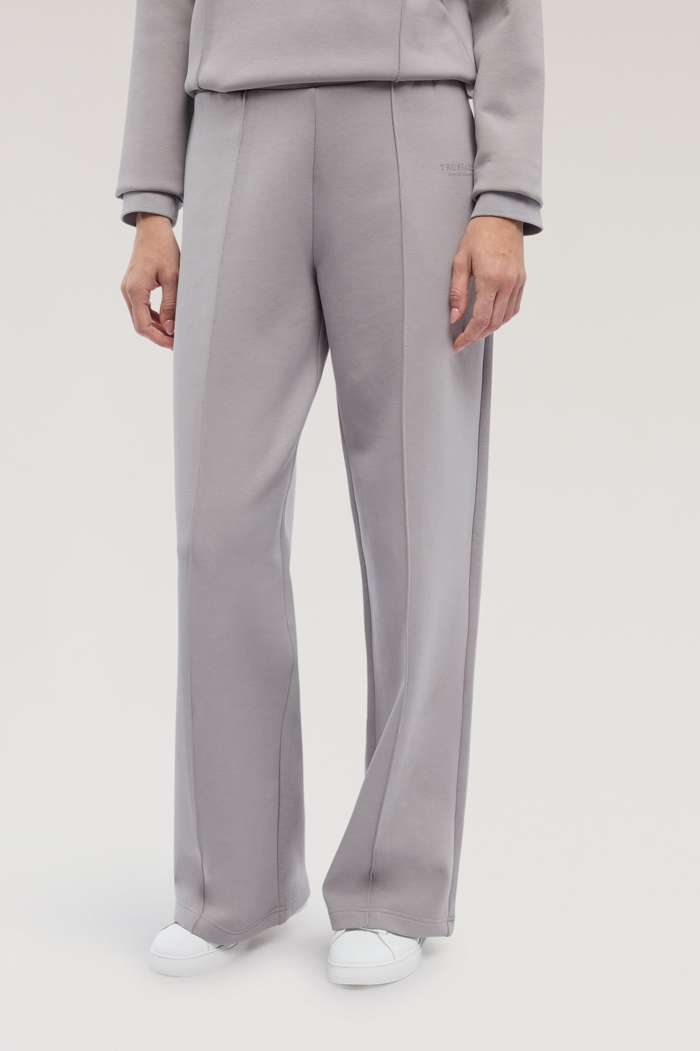 Pantaloni ampi in scuba 1|fc8ddb987d9551148ca2280202981c2195bccca6a7f1c404414ab08bb59c9db1