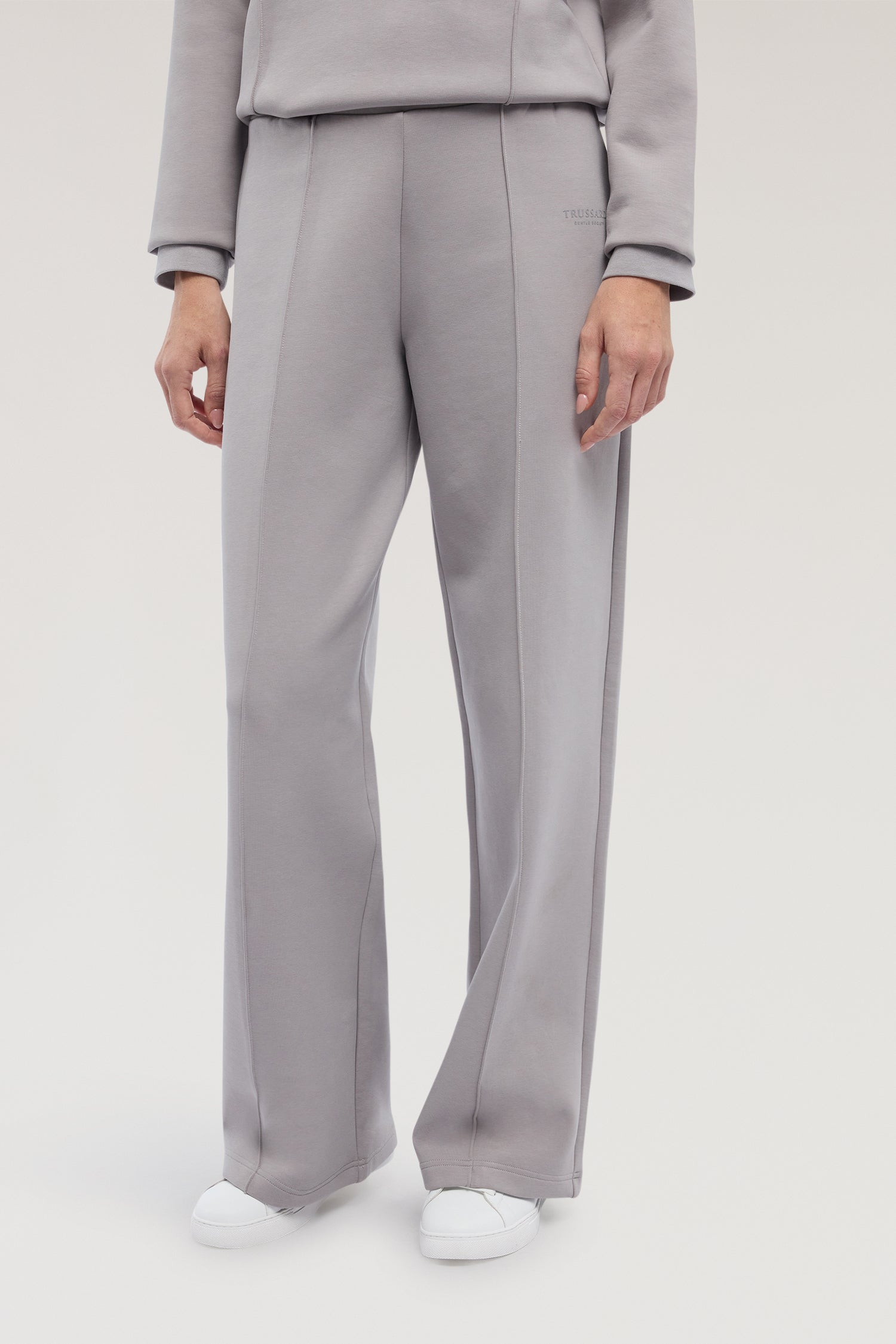 Pantaloni ampi in scuba 1|fc8ddb987d9551148ca2280202981c2195bccca6a7f1c404414ab08bb59c9db1