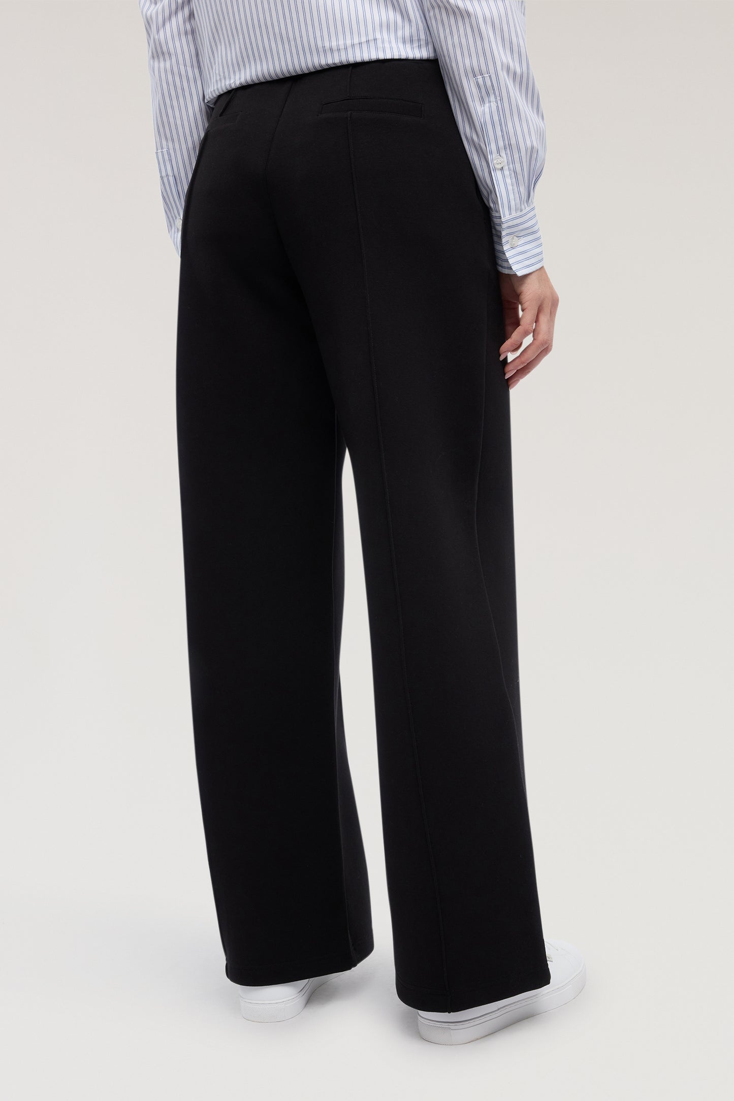 Pantaloni ampi in scuba 2|1417e23e5035e98dc014295d247116ae140948483b93eabced9fe9bbcc04f8e6