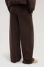 Pantaloni ampi in jersey diagonale 2