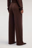 Pantalone palazzo in jersey di lana 1