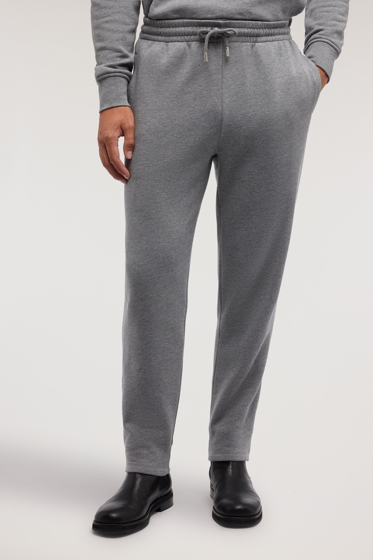 Pantaloni jogging in felpa garzata 3|cb937e03caa13b3c98e8de9a34b8410db3e5a47c7cdde470d60bbc47b39b18e0