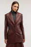Blazer in pelle 1