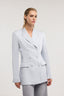 Giacca doppiopetto slim fit in shiny twill 3