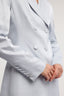 Giacca doppiopetto slim fit in shiny twill 2