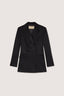 Giacca doppiopetto slim fit in shiny twill 5