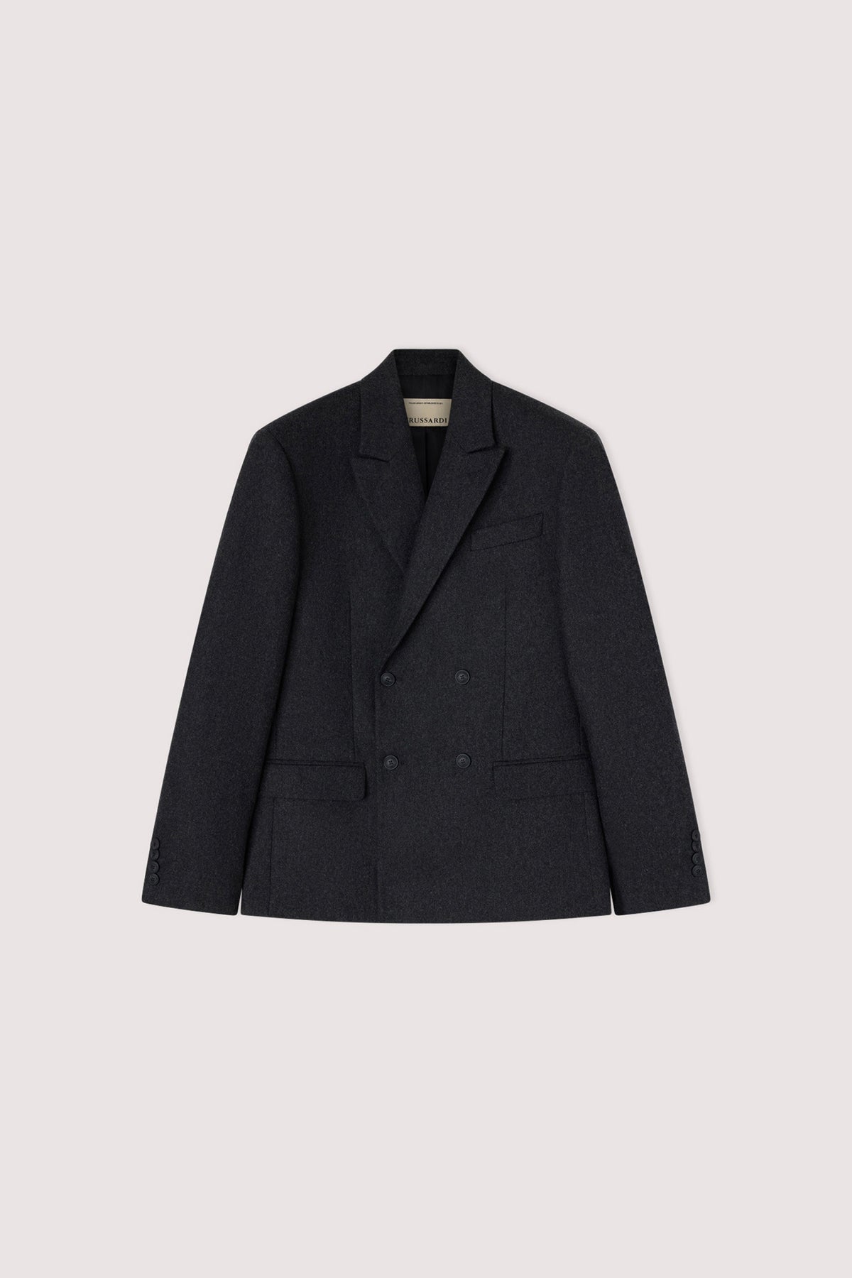 Blazer doppiopetto in flanella 1|7a30960648fb9c75128b5b0781dc82d9203955467155615ab578f1b0ada99294