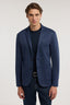 Blazer destrutturato in jersey microfantasia 3