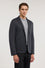 Blazer déstructuré en jersey micro-motif