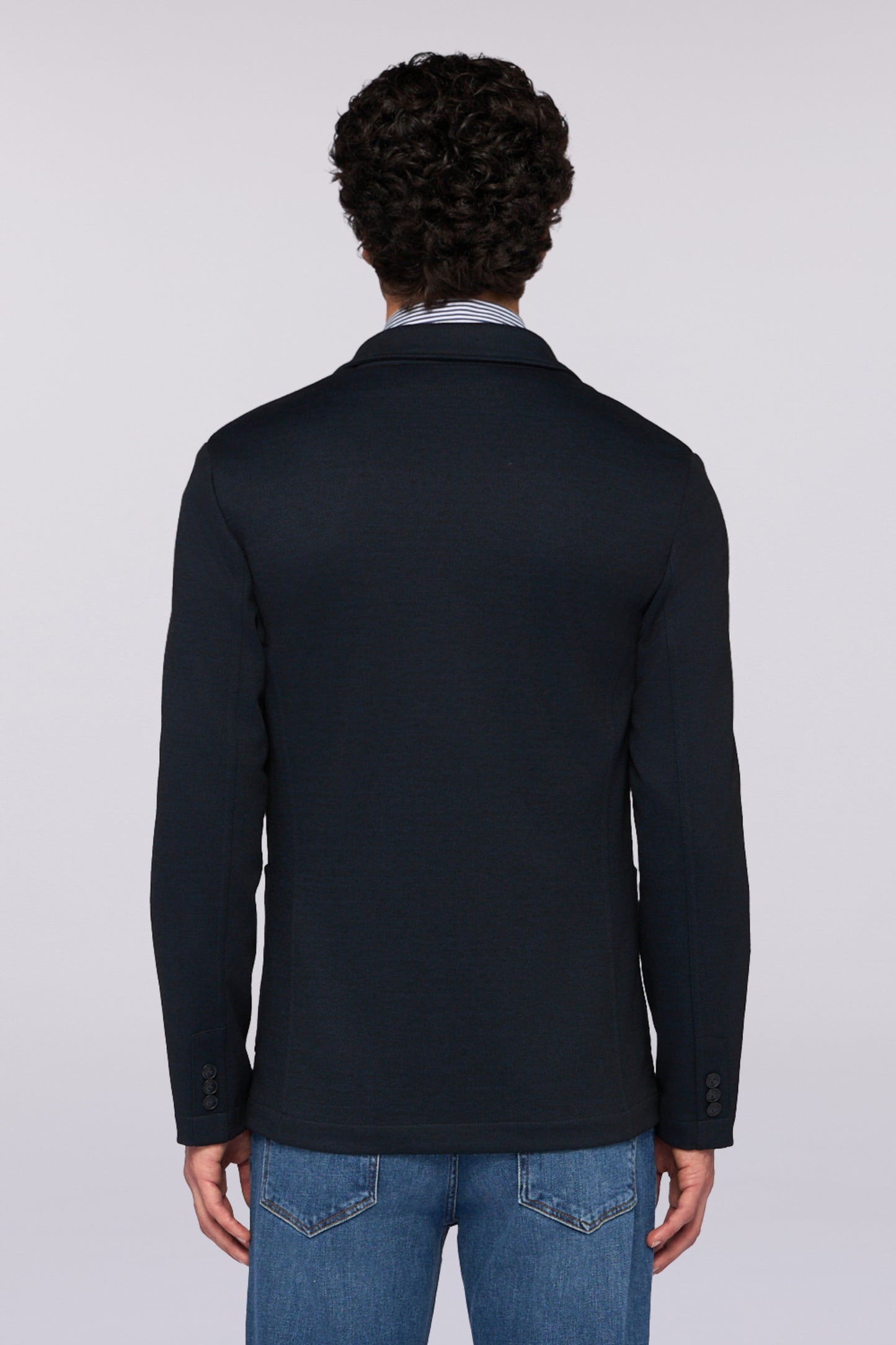 Blazer slim fit in jersey 3|c676939ed4d6a97b154b6a532027a9d6b06bd1b6d9d5e0cf17ccd5ebf075c767
