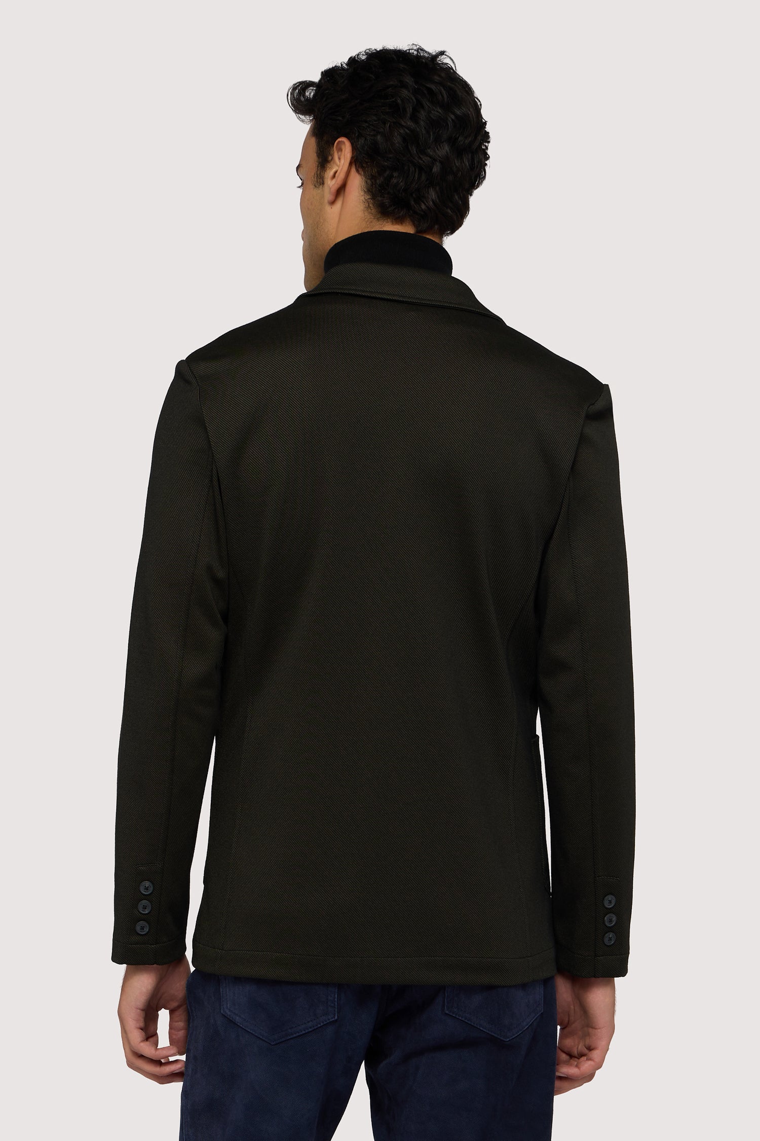 Blazer slim fit in jersey 2|a9785e4e9e17dc4280f8adc0907a9569ea7524e49e22958b187c1c0e61dd7adf