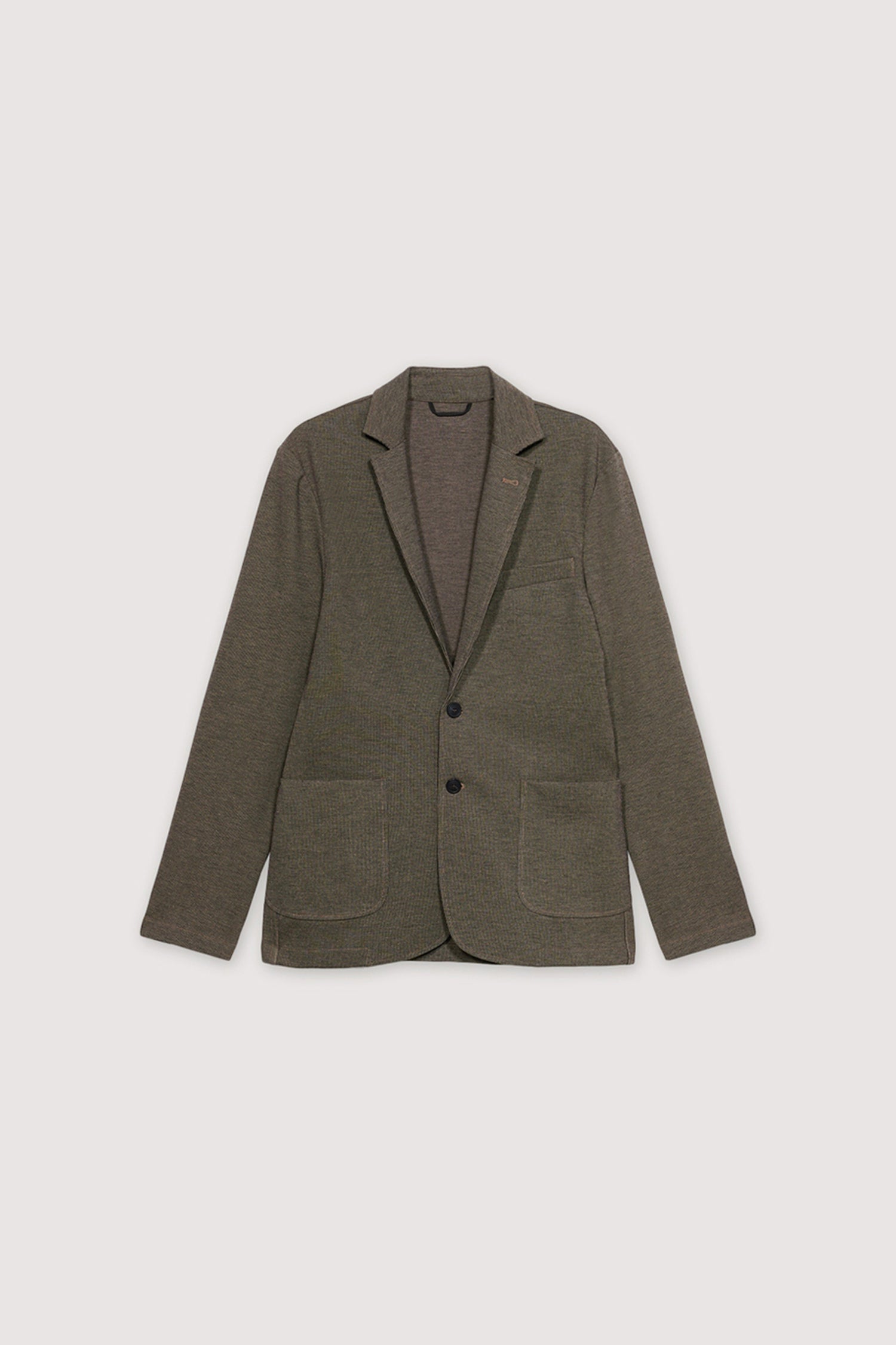 Blazer slim fit in jersey tridimensionale 5|4deb568aed2be4de3892b49dc7578093e802ddea523e88c192c416c1c3f36dcd