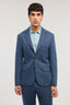 Blazer monopetto in lino e cotone 1
