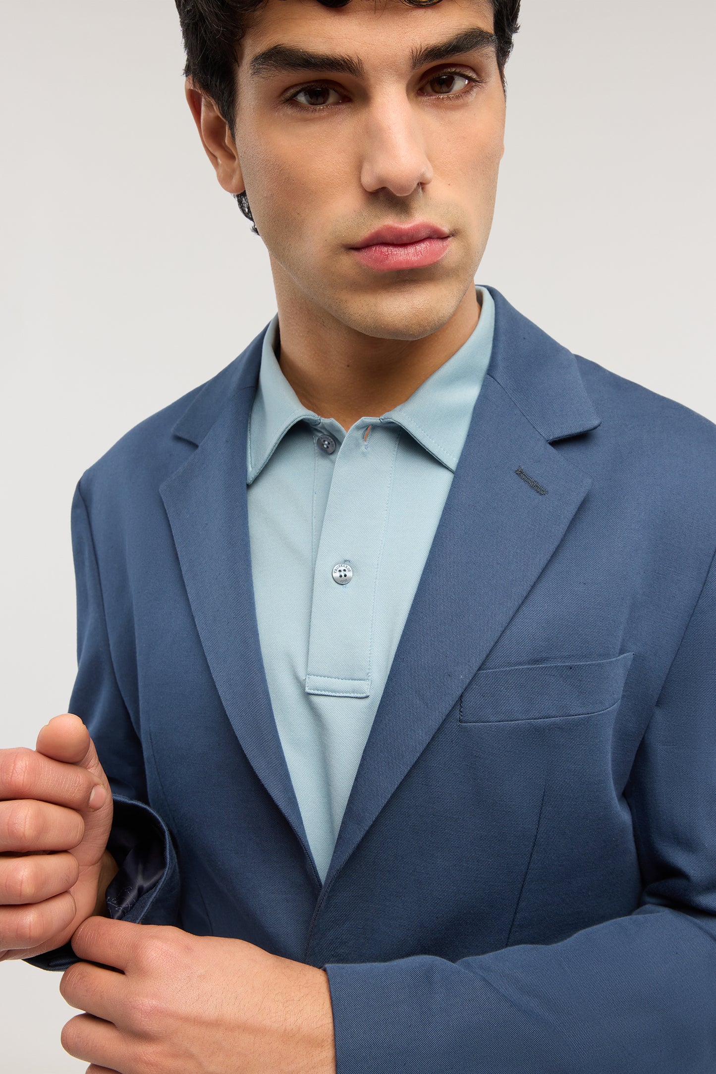 Blazer monopetto in lino e cotone 3|7788a92a328d9c86271bbe451f2a55cceb745d6116429611c221d4f34ed04077