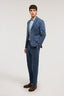 Blazer monopetto in lino e cotone 4
