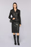 Blazer in pelle con fodera Gentle Society 1
