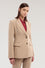 Blazer in cady fabric