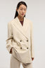 Blazer doppiopetto in cotone e lino 2