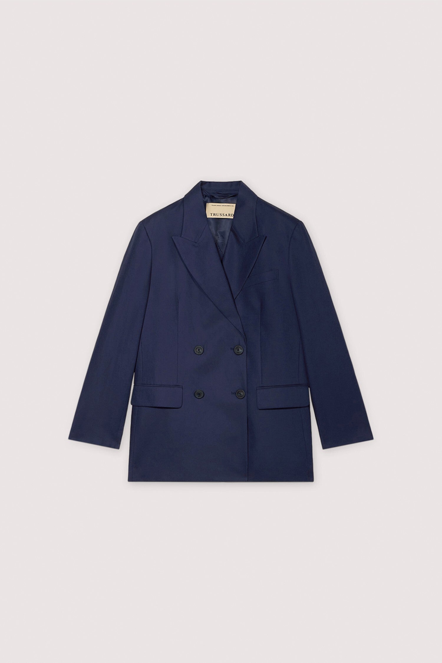 Blazer doppiopetto in cotone e lino 5|3e736c9224de452cb98f3712b24e8a1d6202da658528f0a330f70f89eca2165e