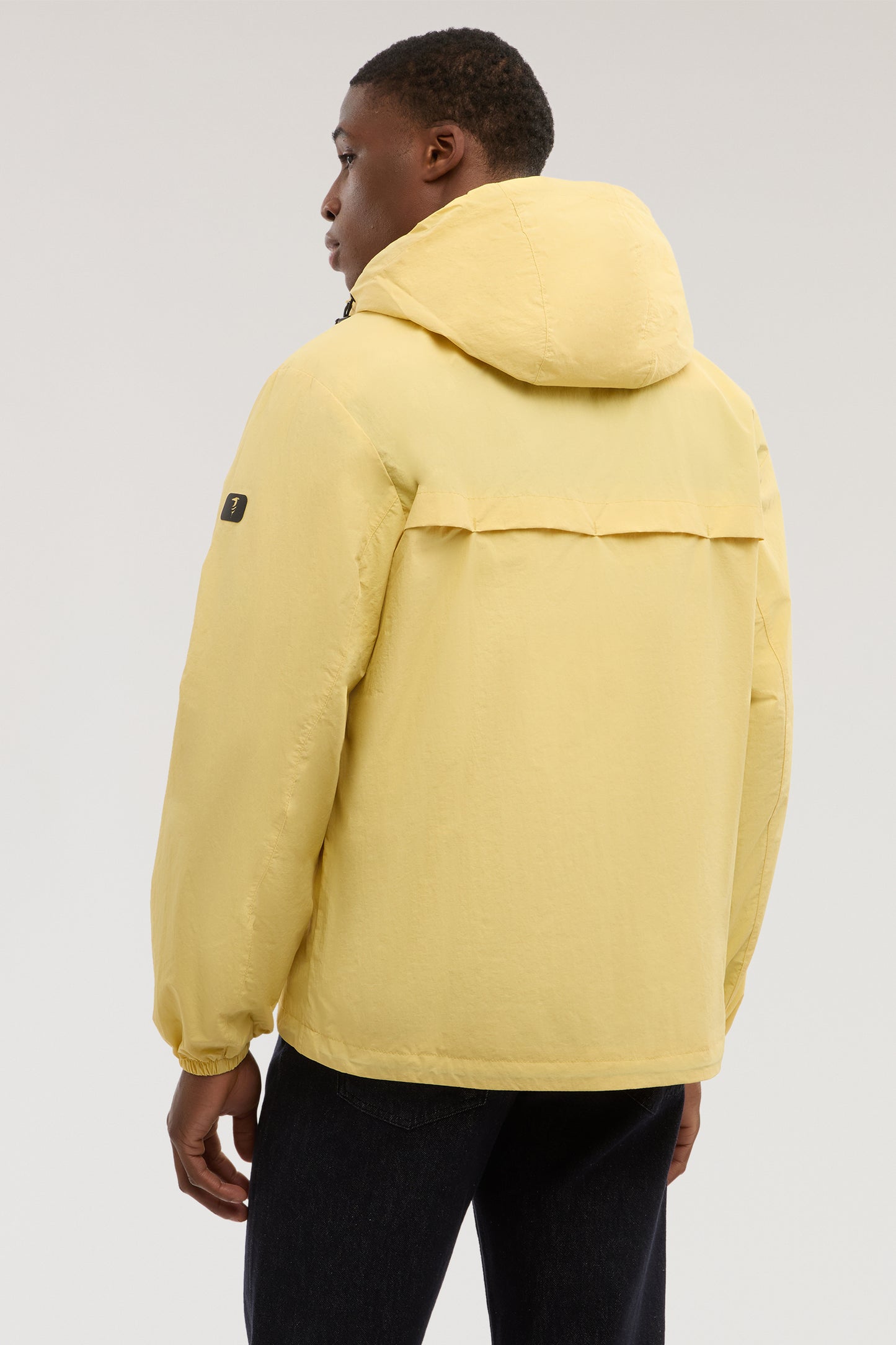 Giacca antivento con cappuccio in nylon crinkle 3|29909106d0cf06bebe1c872431bbbf84a4b91913cd97b1d27947a998c568ce0a