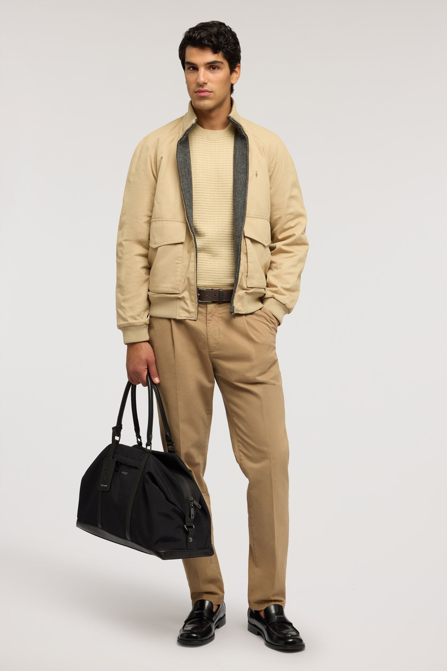 Bomber reversibile in gabardina 1|749e43bdcdd4625f1585b981c697025071095c4358b6c55a10b0117c9e358356