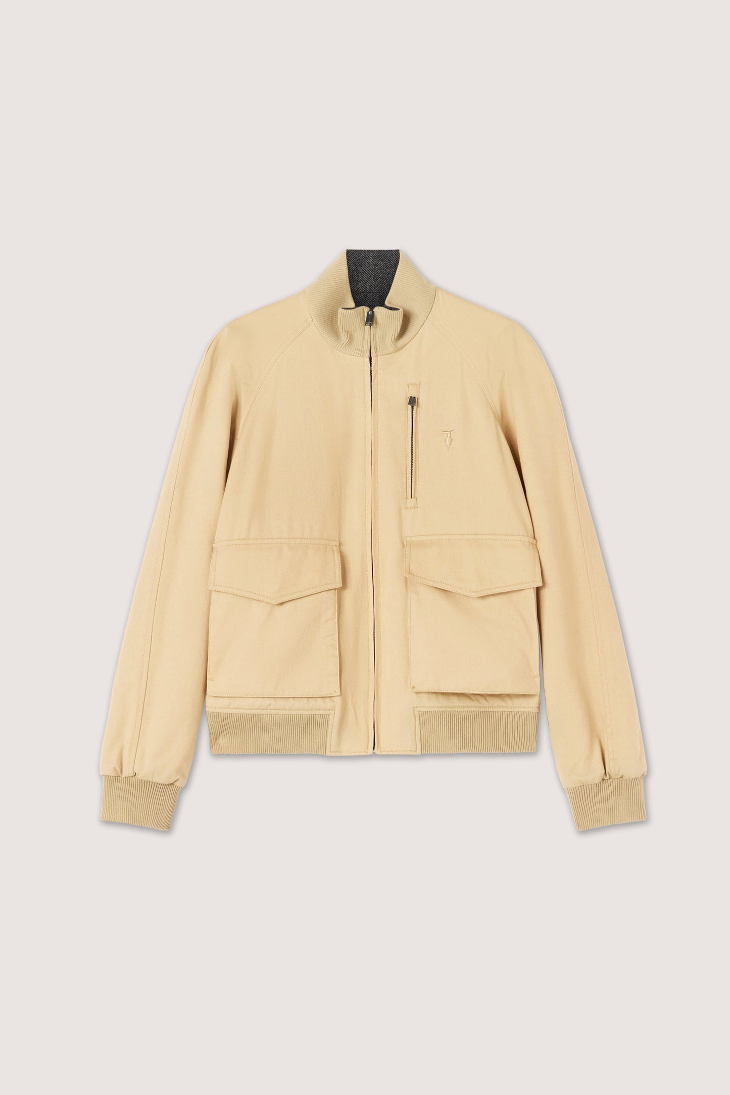 Bomber reversibile in gabardina 4|88d1bea851d656305bc86d9101488a642cf80131e0c745ee779eb4934067ddcd
