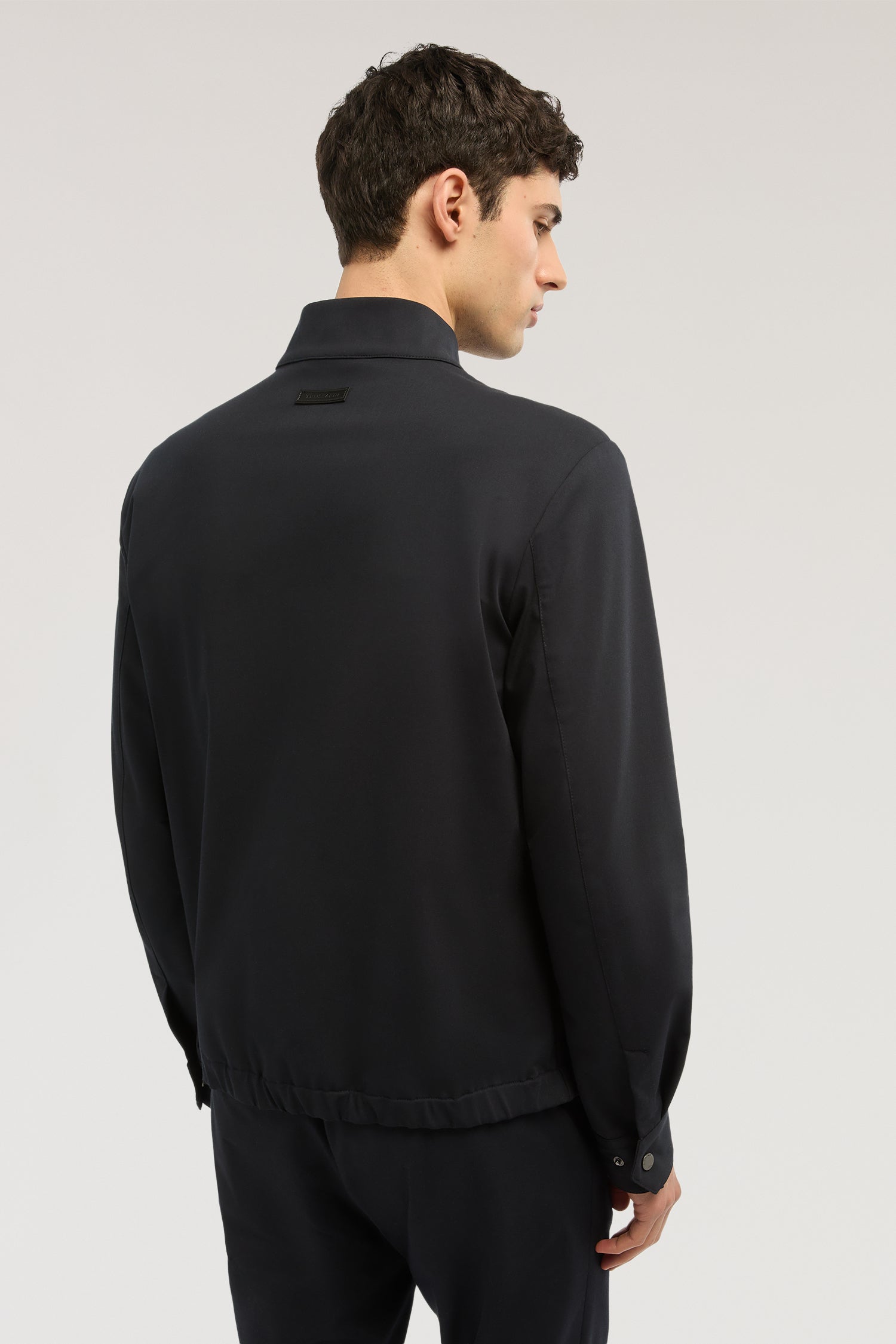Blouson in viscosa tech 2|657ad9296b3080ded3ccadf7245d459393dcb52bf96cebf4794b03acade53d6b