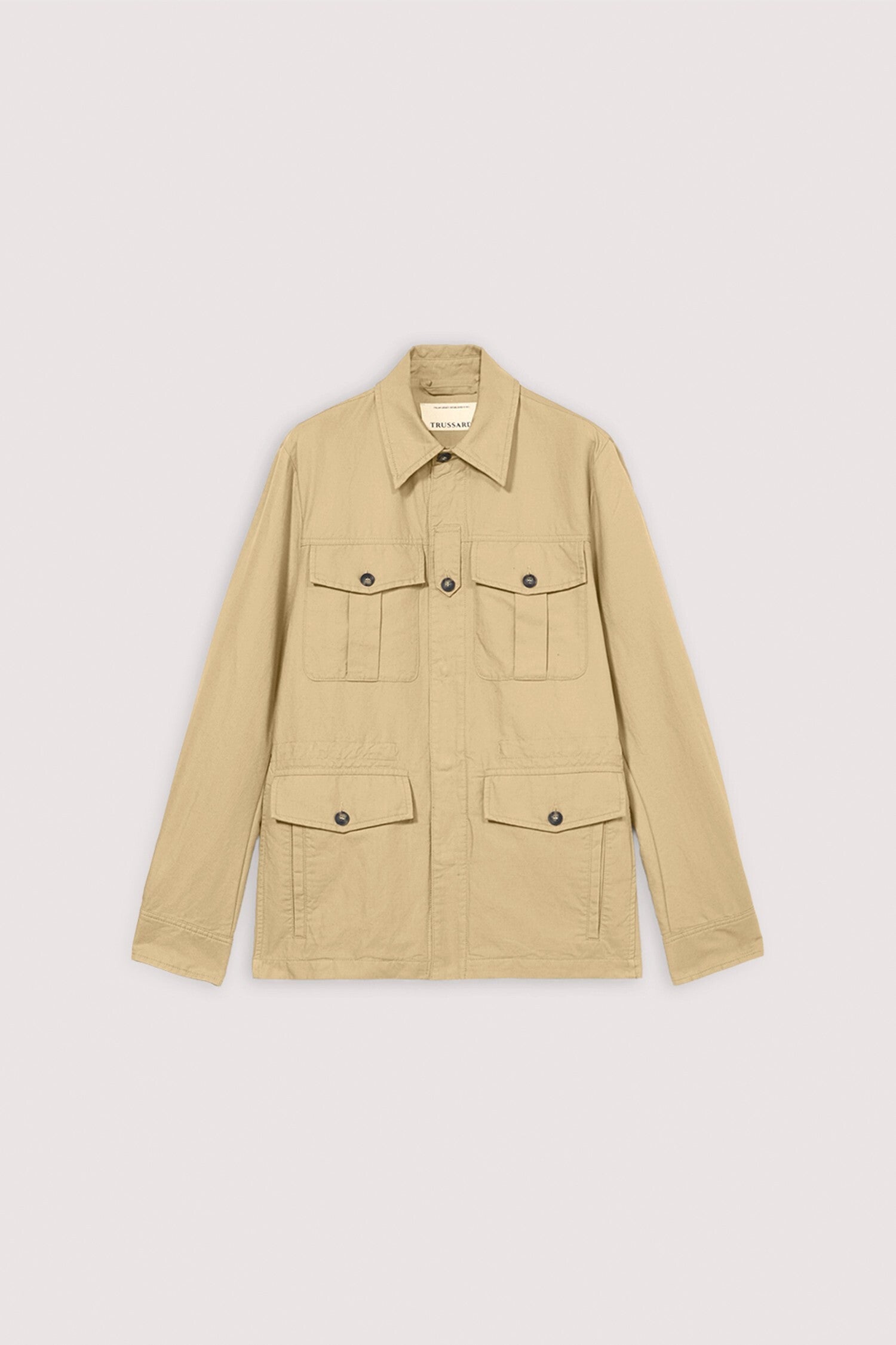 Sahariana in cotone e lino 5|c82e129afa3b6d32c684503908d7a2b042ff39975a06cee4089f9ffeb4028f10