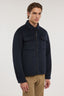 Overshirt in panno double in misto lana 1