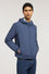 Hooded jacket in microfibre