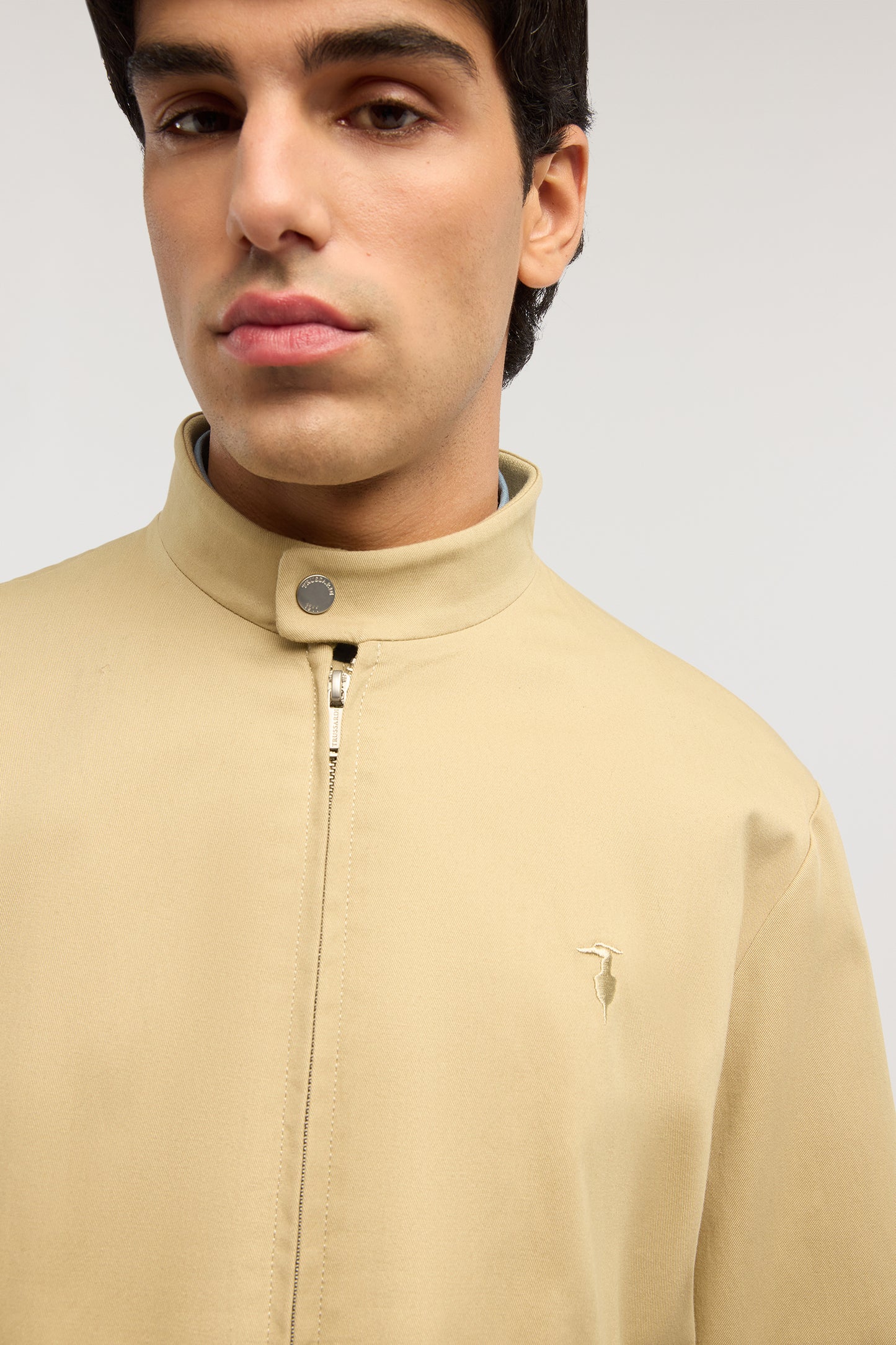 Bomber in gabardina di cotone 1|50bd3a0254a58e44417dfdc04074c1e49fbf8bcb053a3a8b7e7413b6e2fe09be