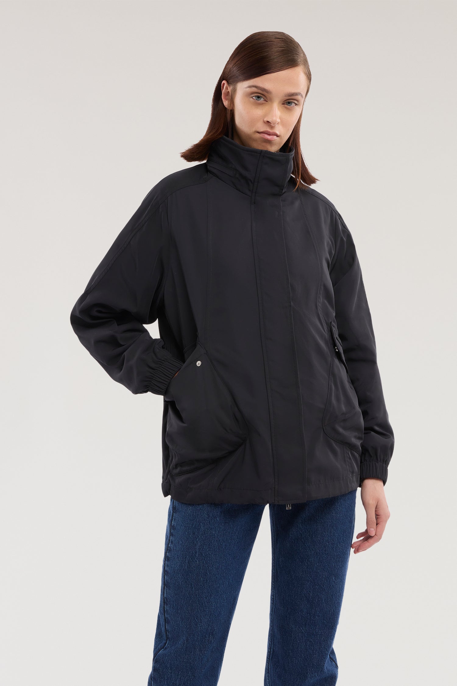 Giacca over in nylon 1|ff7a1c19490c380b0528f698fb0dbb552f965954c9a53dd96cd00eb3db201644