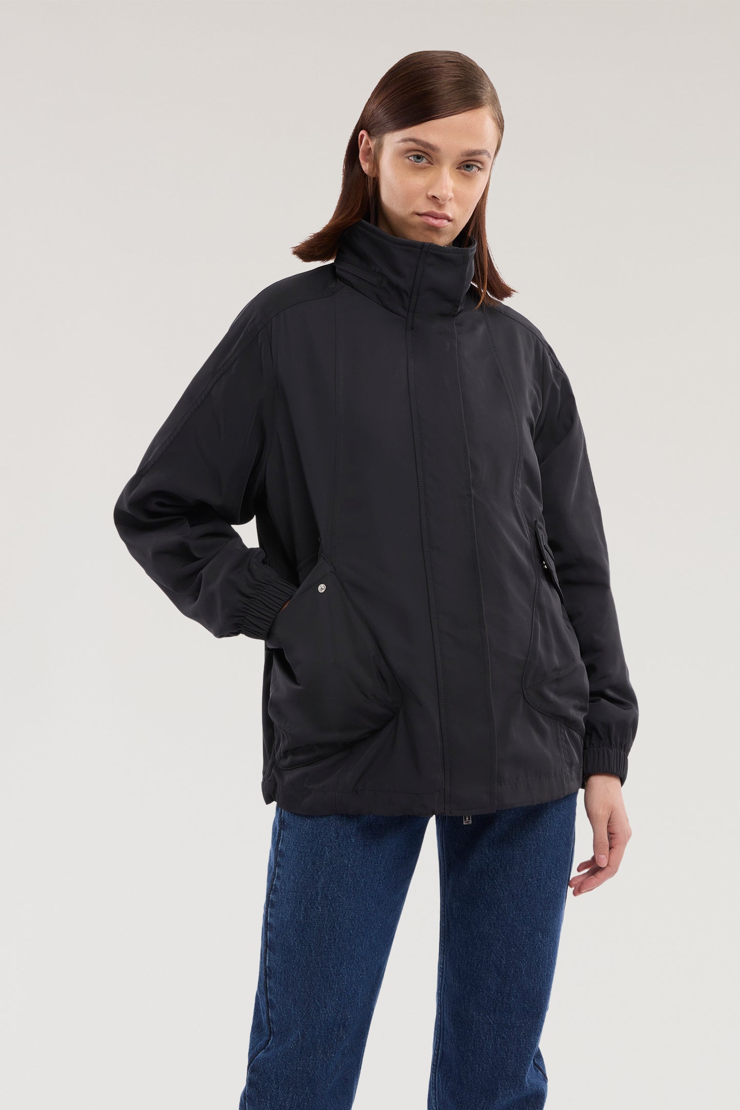 Giacca over in nylon 1|ff7a1c19490c380b0528f698fb0dbb552f965954c9a53dd96cd00eb3db201644