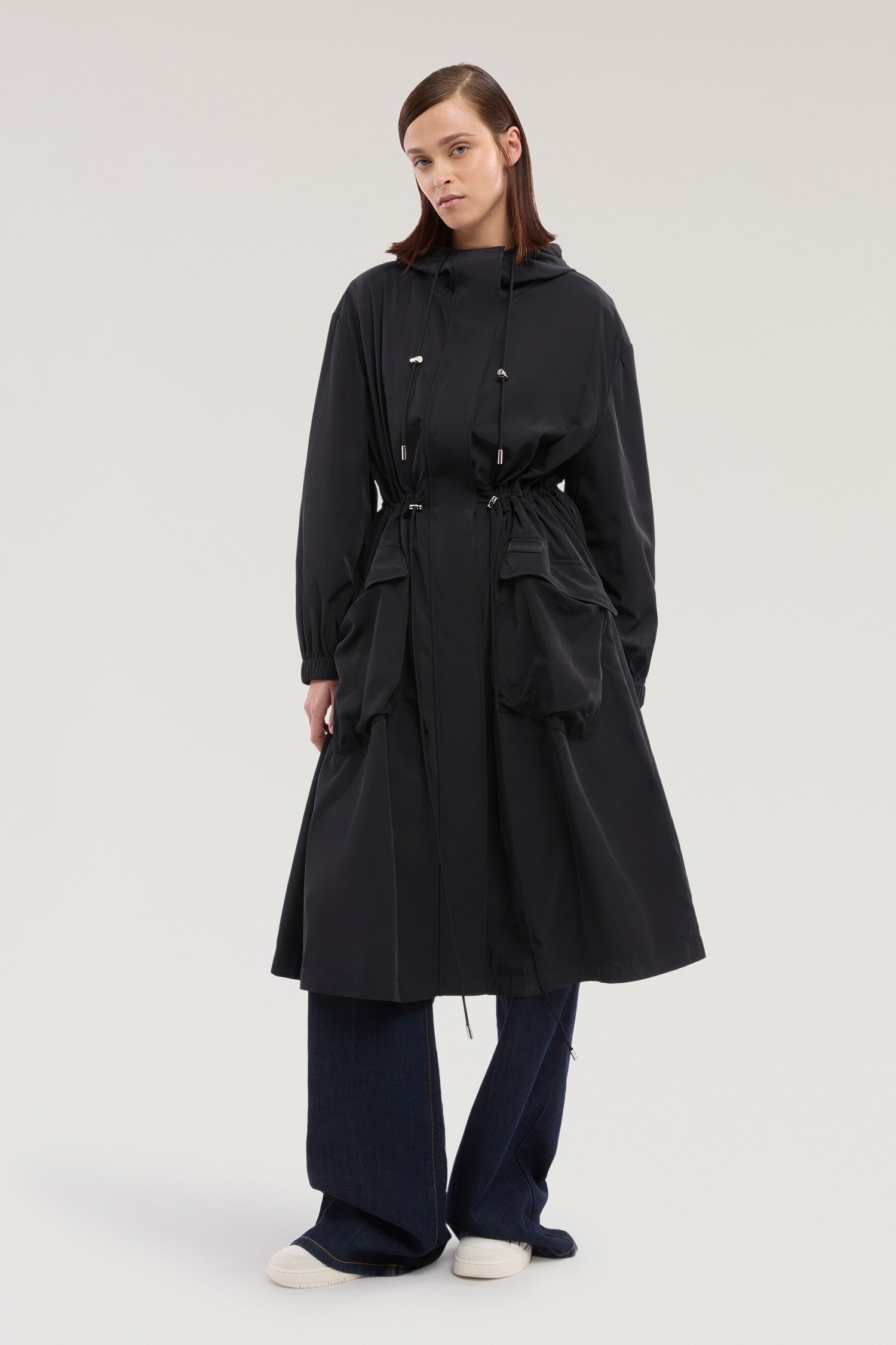 Parka in nylon 1|9c4ebdc70970c9418a952b6263eec072731d706451280b9c0b3bafb961b3e39c