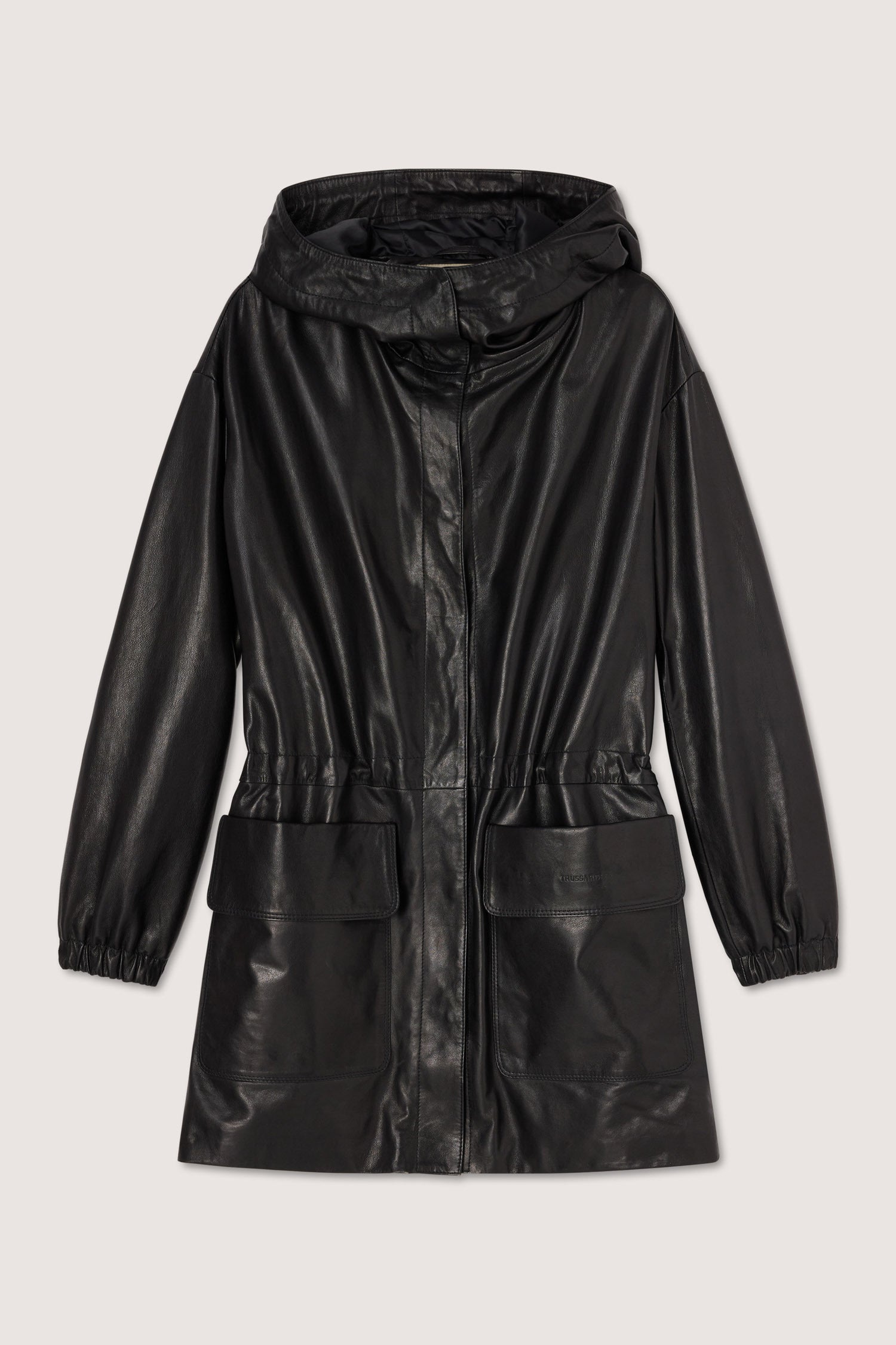 Parka in pelle con cappuccio 4|c7e19e6722249d8d77780222def543a1e701ea78b4f99ef0329c31f0968bc256