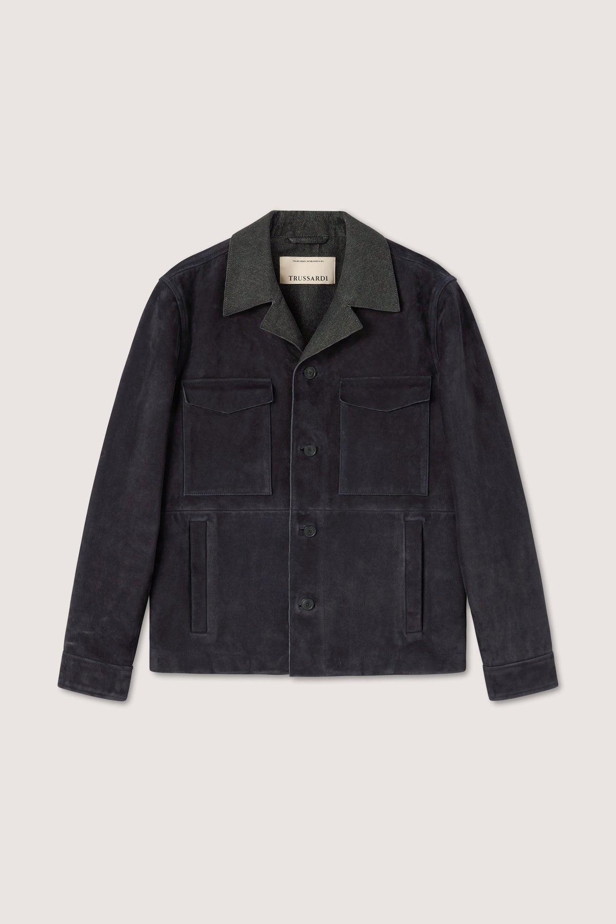 Giacca in suede con dettagli denim 6|bb4c93715c1ab7cc10309240deb415c7adb1dfea847f36a34b82aafc91749a7d