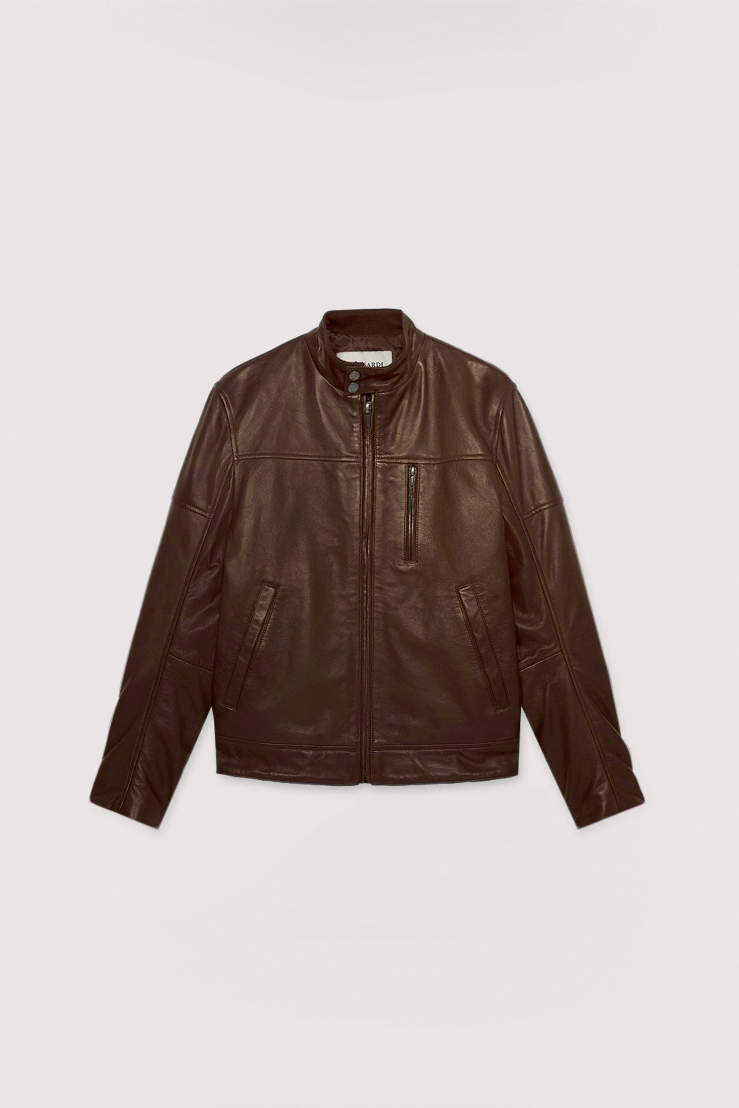 Giubbotto biker in pelle imbottito 5|ee4e0d9fdea9cb407785d5590e2f4aa179f35ef90621bc9597a2b7a68b586621