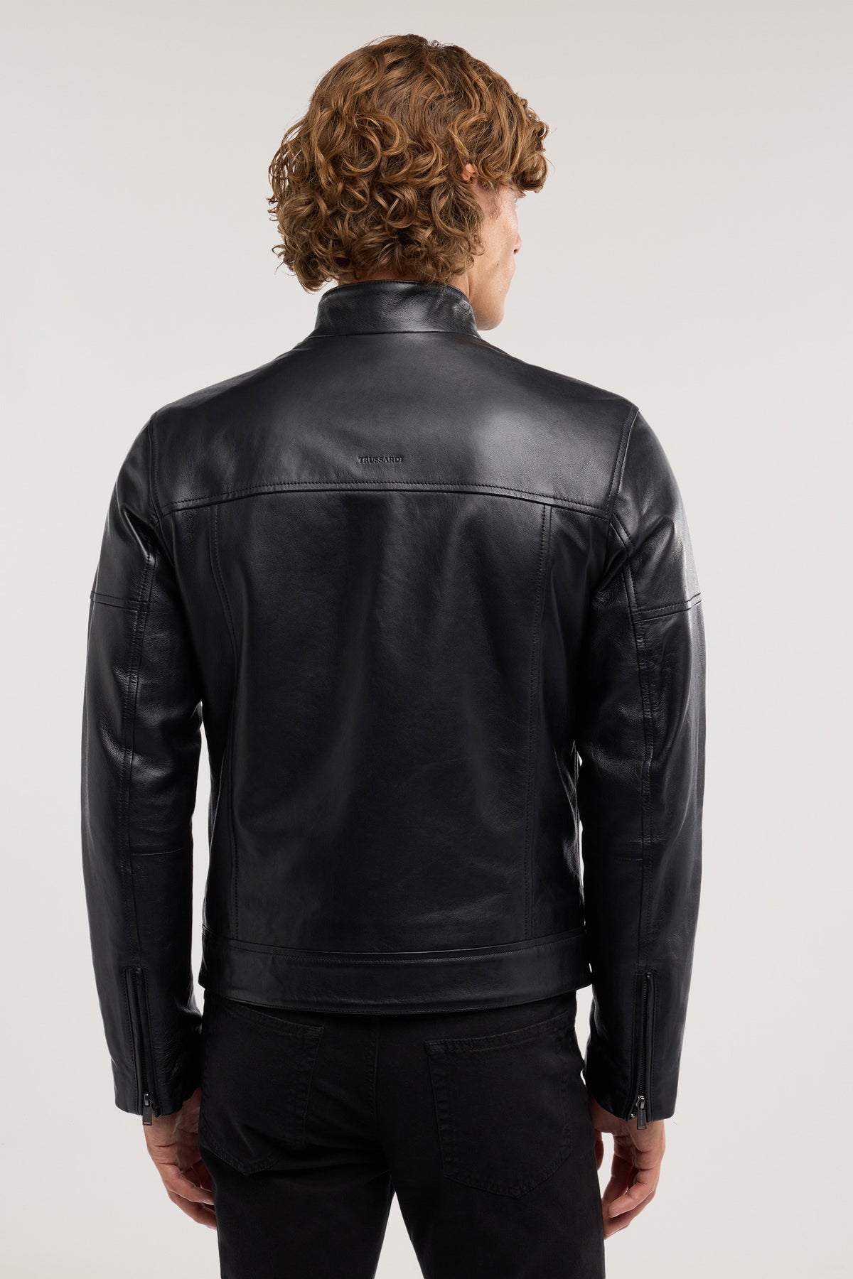 Giubbotto biker imbottito in pelle 4|21258c39a220d6d8077a0cb183fdd1f360646d8cd9586fc2210cdde2e5ad2e35