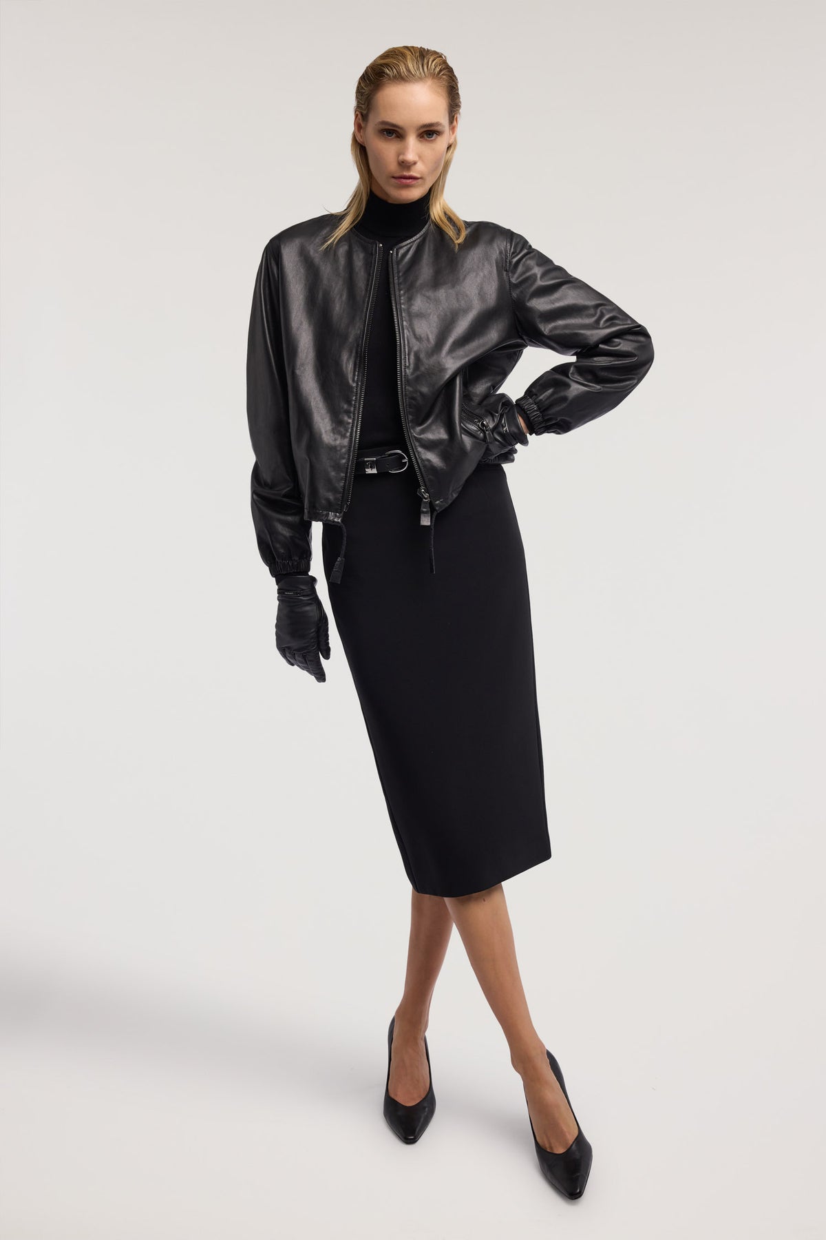Blouson in pelle 5|75dfd62fc8ba6960a21acea697468395bda731dfe2302a387d9d5fc36823a753