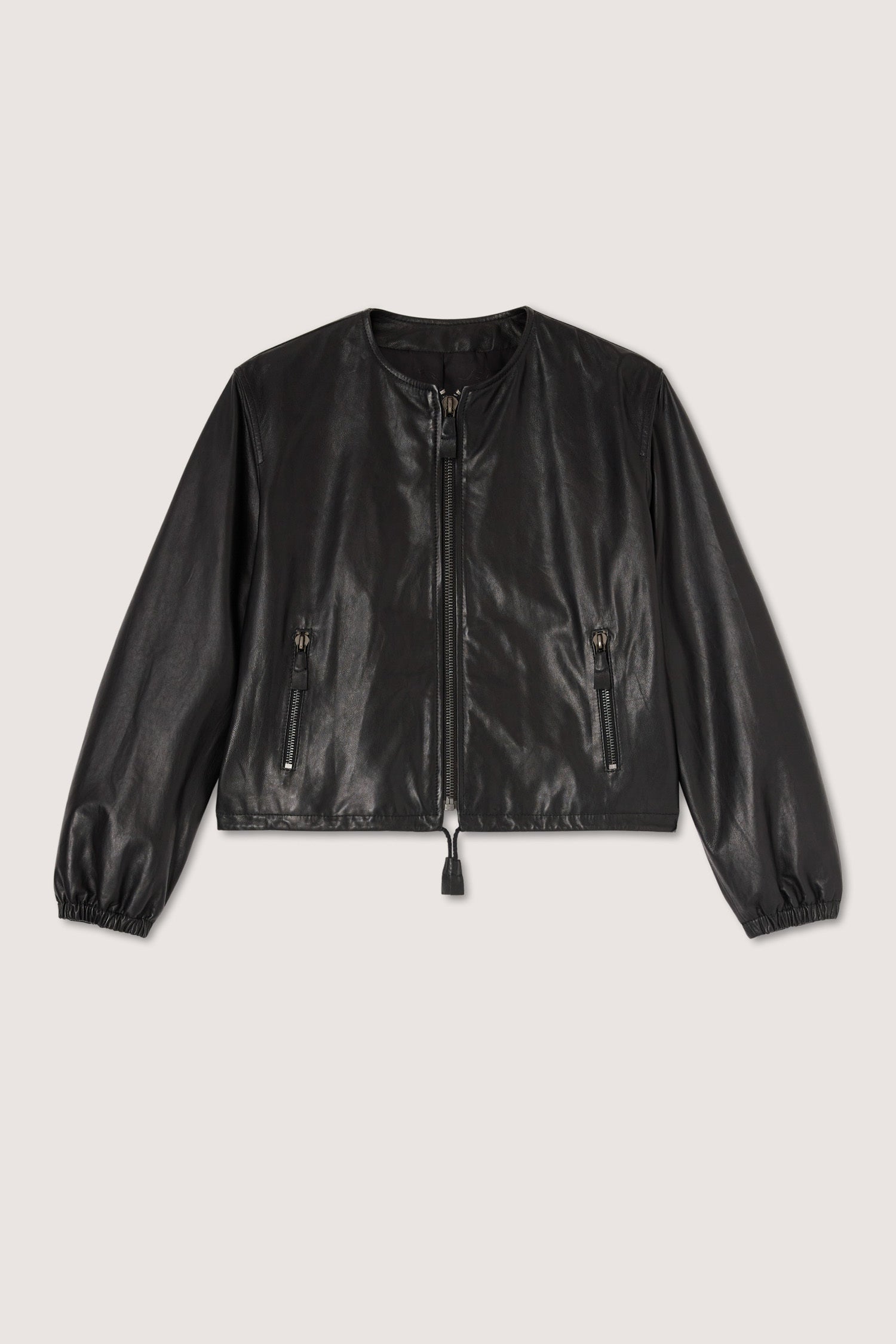 Blouson in pelle 6|00e918934f5892246666c9e052f9f7dfba728dddcf6a529d609b078448976fe4