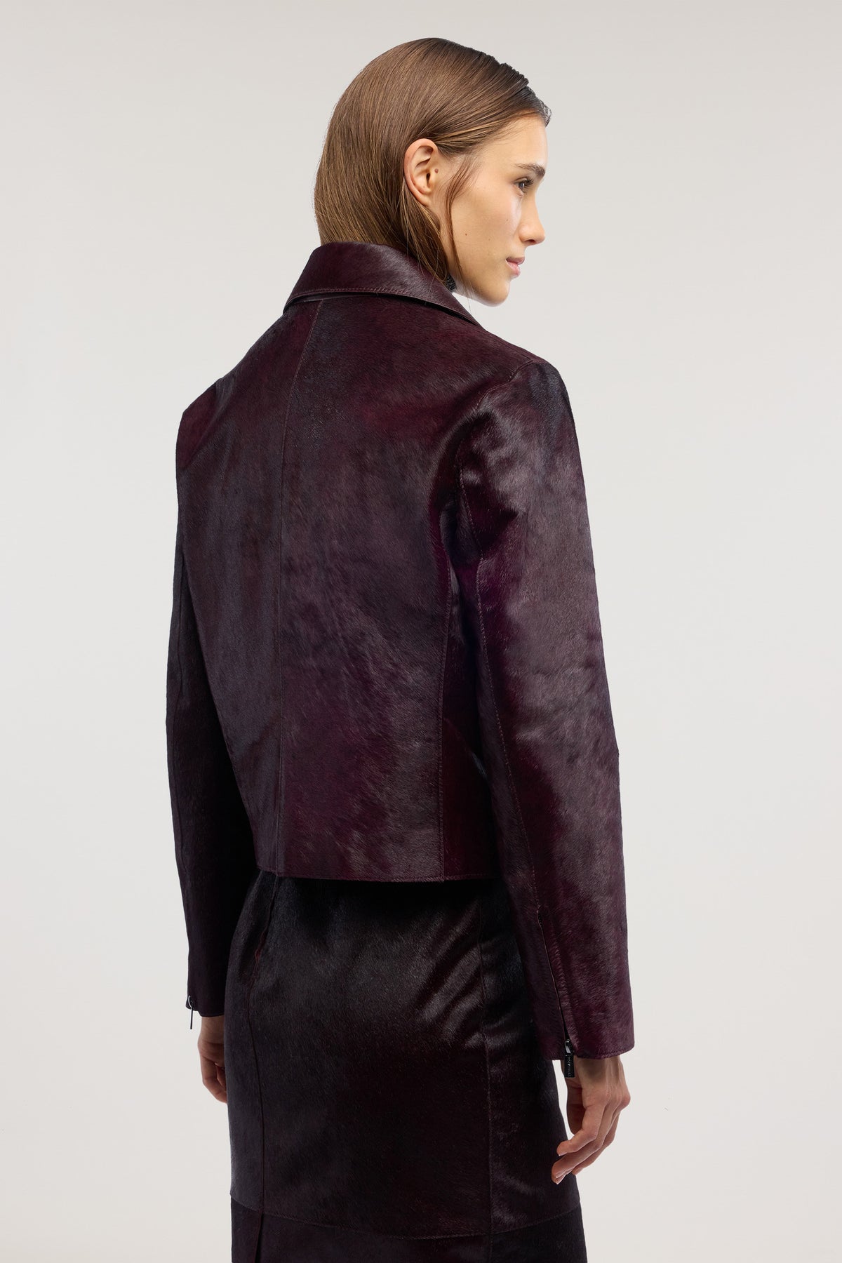 Blouson in pelle effetto cavallino 3|b9d148da22e97adb456a5043689ea6c79d96743235f58c2f5eb5e71a74131be4