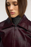 Blouson in pelle effetto cavallino 4