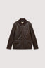 Giacca con tasche applicate in pelle 5
